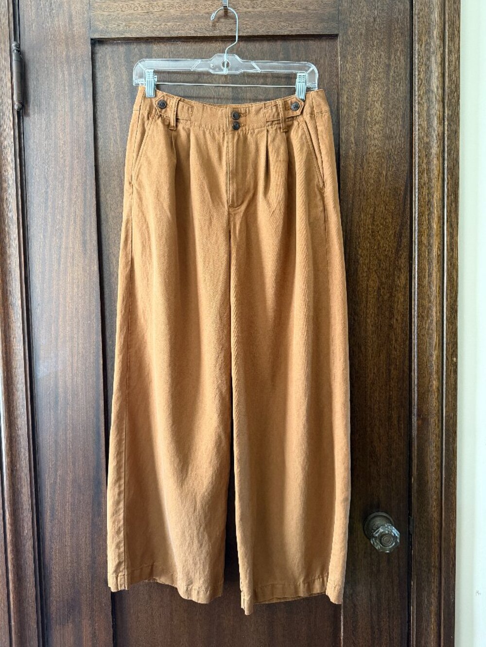 Petite Harlow Wide Leg Pant - Acorn